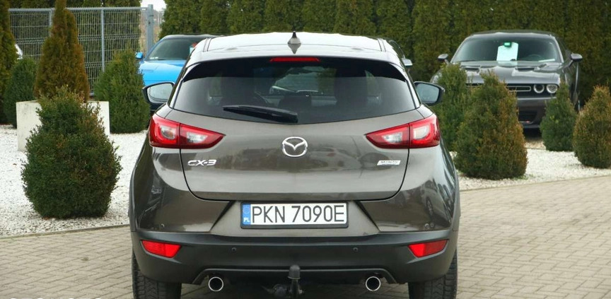 Mazda CX-3 cena 56900 przebieg: 128000, rok produkcji 2017 z Słupca małe 191